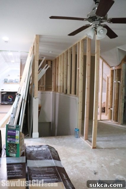 September's Home Journey 22 Loft Remodeling Update: Pending Bar Sink Decision and Door Installation