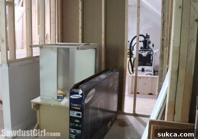 September's Home Journey 5 Loft Remodeling Update: Clearing Space for Plumber Access