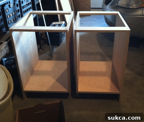 building bathroom vanity cabinets