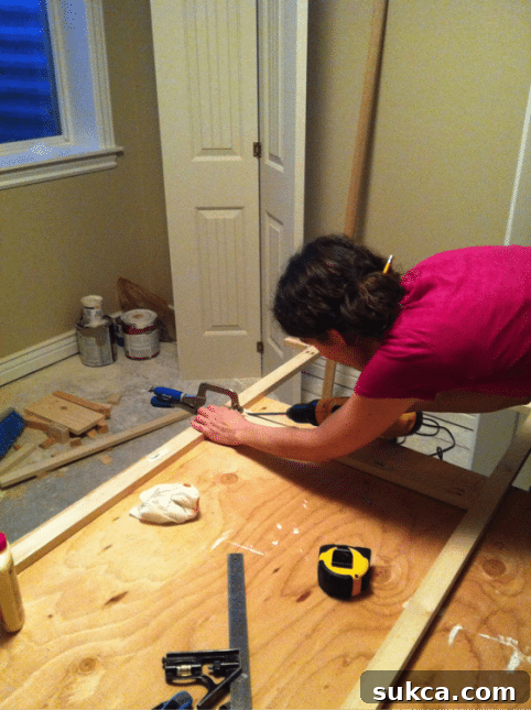 building a face frame