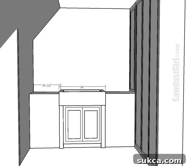 Utility sink area design options