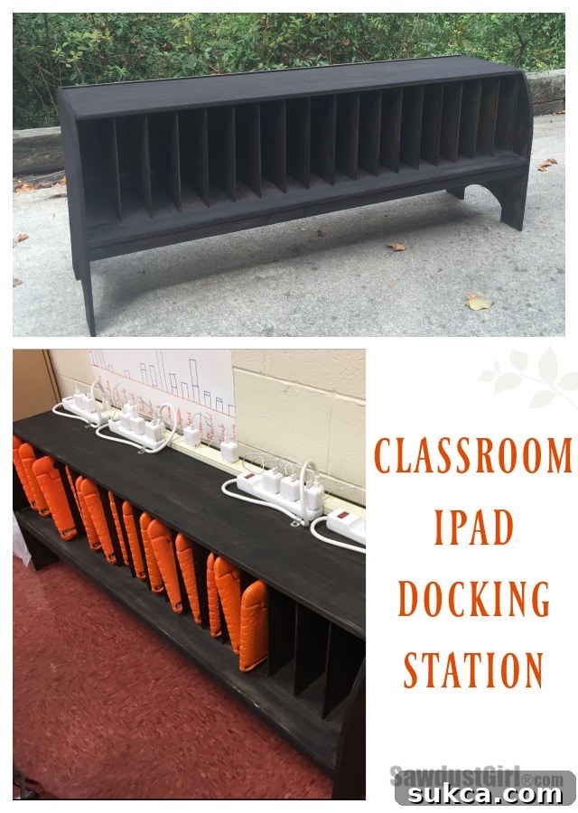 Proudly Displayed Classroom iPad Docking Station