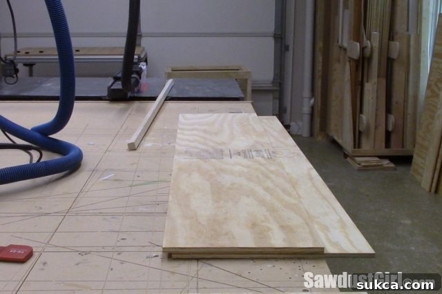 Detail of Sanded Plywood