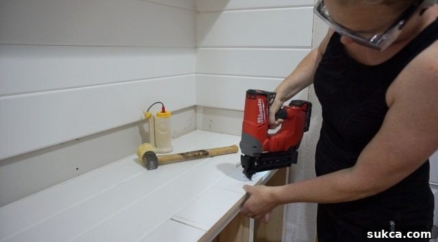 Adding extra height to cabinet for aesthetic improvement