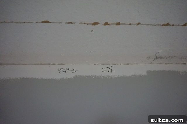 Marking Light Location Before Drywalling