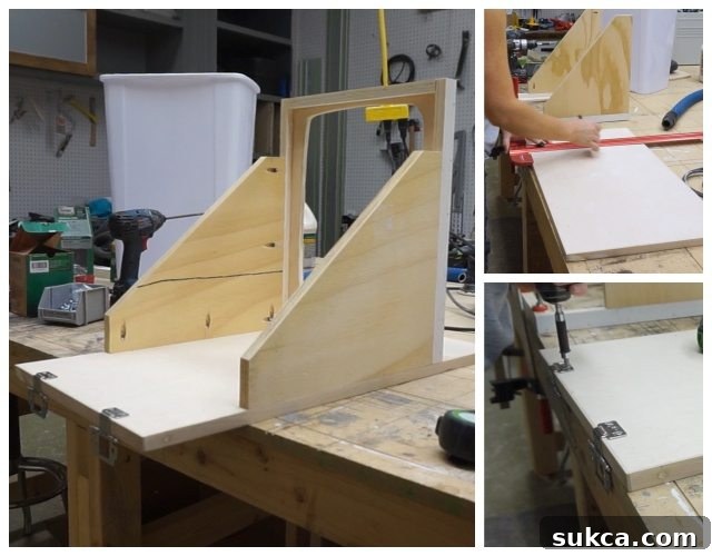 Tilt-out Storage Cabinet Hinge Installation
