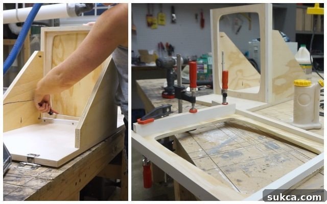 Tilt-out Storage Cabinet Tracing Template