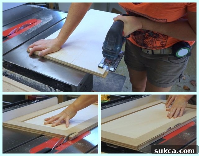 Tilt-out Storage Cabinet MDF Application