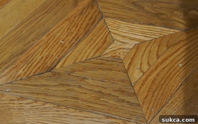 Finished Wood Floor Decorative Insert Replacement