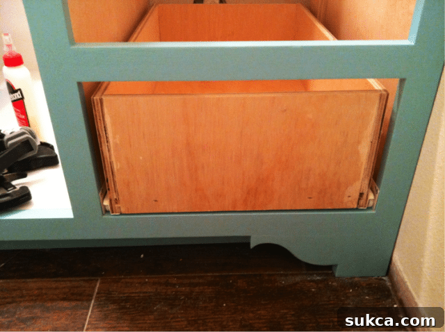 Building and Installing Custom Vanity Drawers