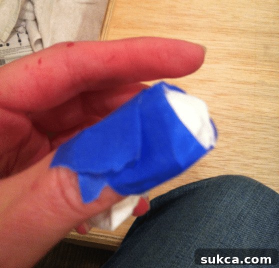 DIY Woodworking Injury - But a Flesh Wound