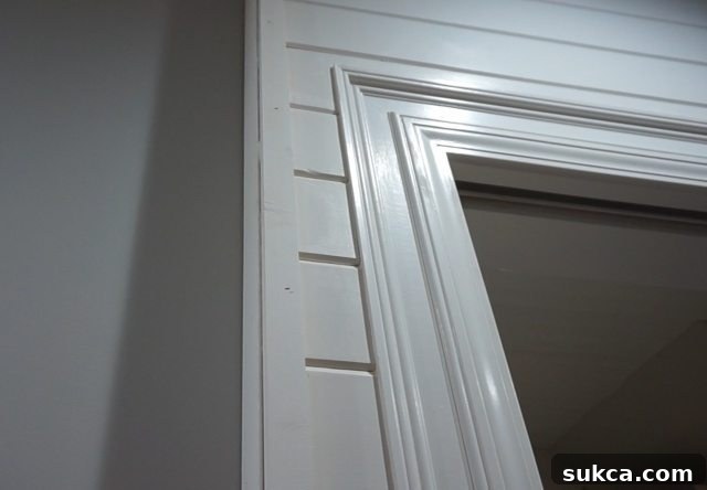 Elegant column trim work