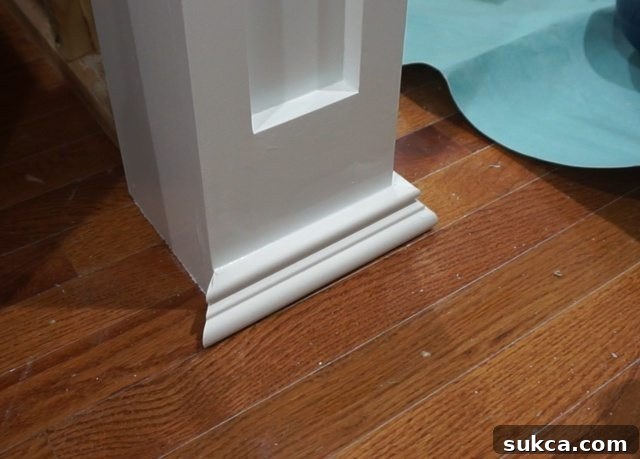 Column base mould