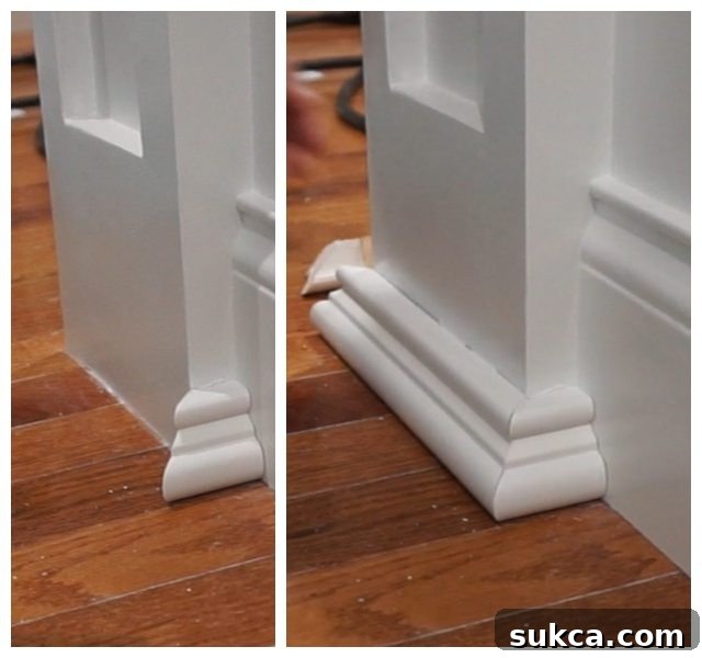 Column base mould