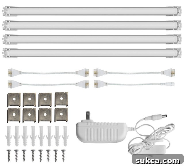 LED under-cabinet lights