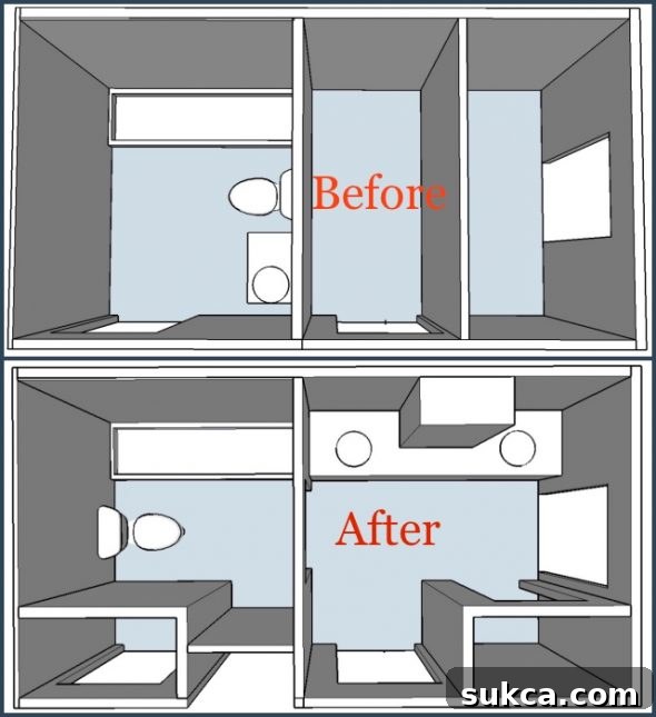 Jack-and-Jill bathroom remodel project kick-off
