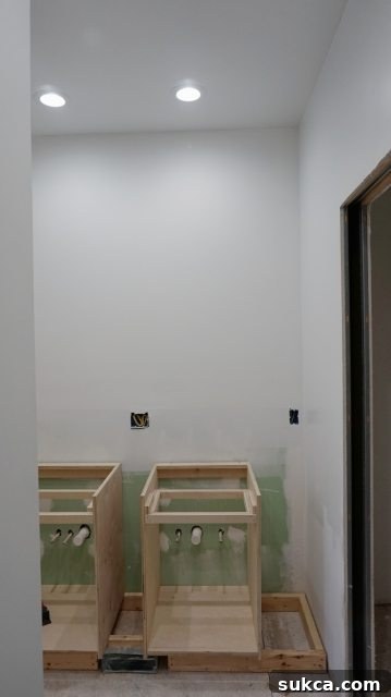 Jack and Jill bathroom update