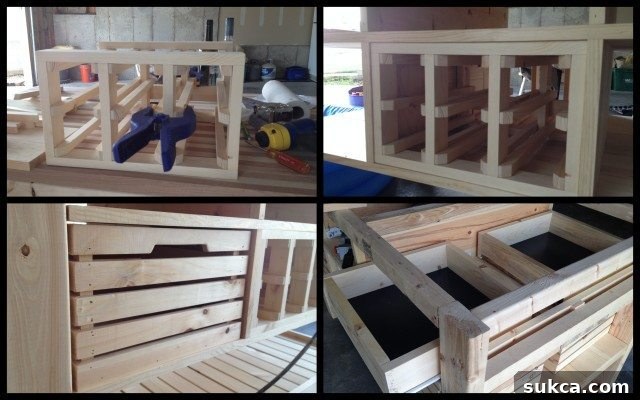 How to Build a DIY Kitchen Island Storage Cart