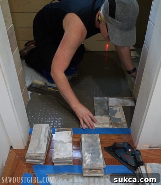 San Juan Azul Porcelain tile for a flush transition Choosing the right tile thickness for a flush floor