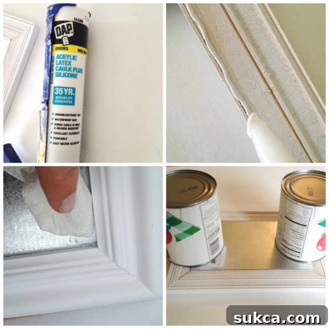 Assembling the Magnetic Surface DIY Magnetic Storage Step 3: Attach the galvanized shingle to the frame using caulk.