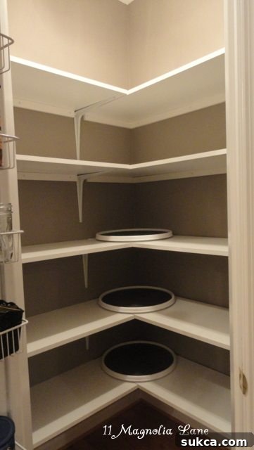 Christy's Beautifully Organized Pantry Pantry Redo