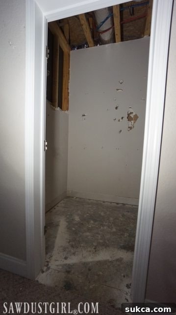 Sewer Flood Saga Continues: Drywall Demolition