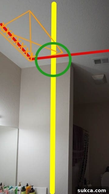 Dumb Plumbing Discoveries: Wall Cavity Exposed