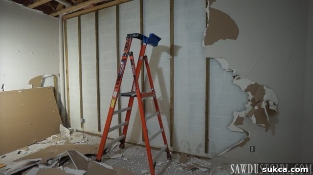 Basement Wall Demolition Reveals Hidden Issues
