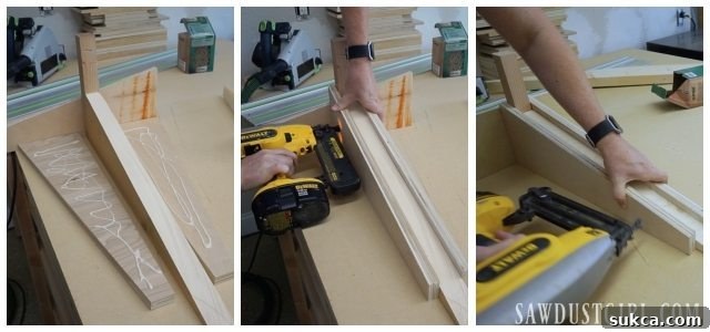 Building Cantilevered Shelf Brackets