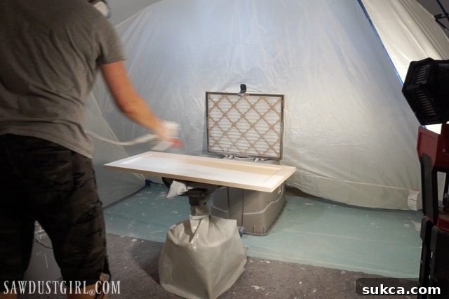 Paint booth