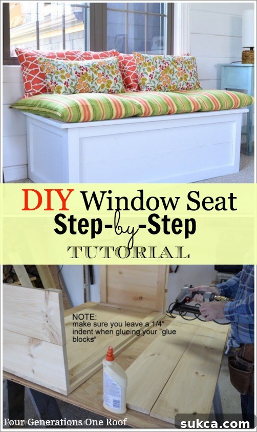 DIY Window Seat Tutorial