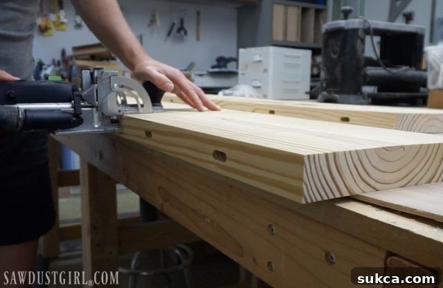 Using Festool Domino to cut mortises for diy tables