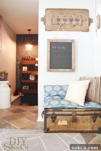 Rustic Industrial Coat Rack for Hallway Rustic Industrial Hallway Coat Rack Design