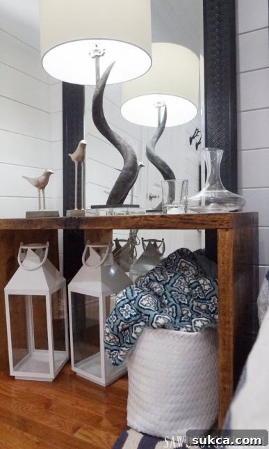 DIY Bedside tables stained and finished with Briwax, showcasing a smooth, rich, and antique-looking patina on pine wood.