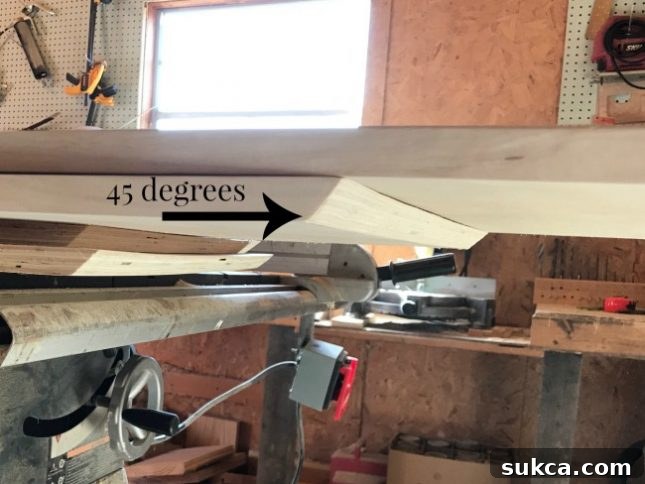 How to build a cabinet with precise mitered corners