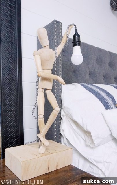 Unique DIY Table Lamp Design DIY Mannequin Table Lamp