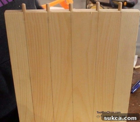 wood dowel joints
