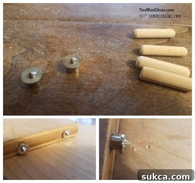 dowel pin markers