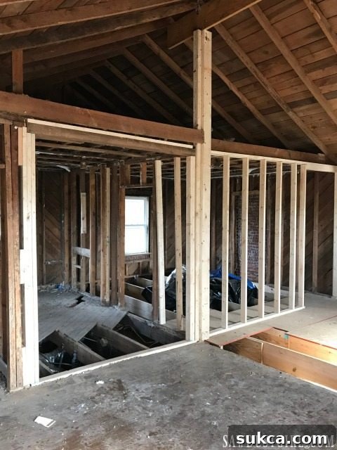 Current state of Calderwood Cottage renovation Calderwood Cottage rebuild: securing current progress