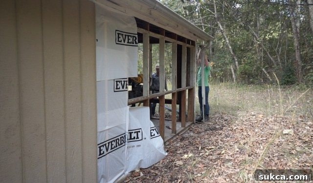Calderwood Cottage master bathroom demo