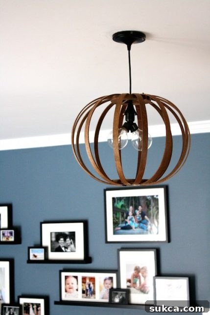 DIY globe lamp project you can make!