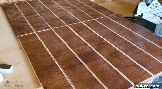 How to get mirror image dado cuts on a table saw