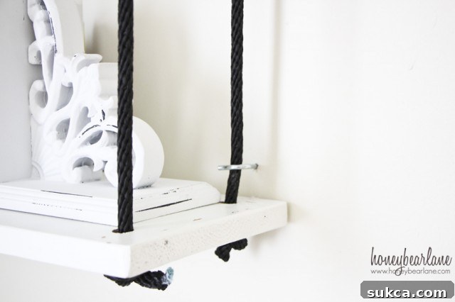 DIY Rope Shelves Inspiration Elegant DIY Rope Shelves for Home Organization