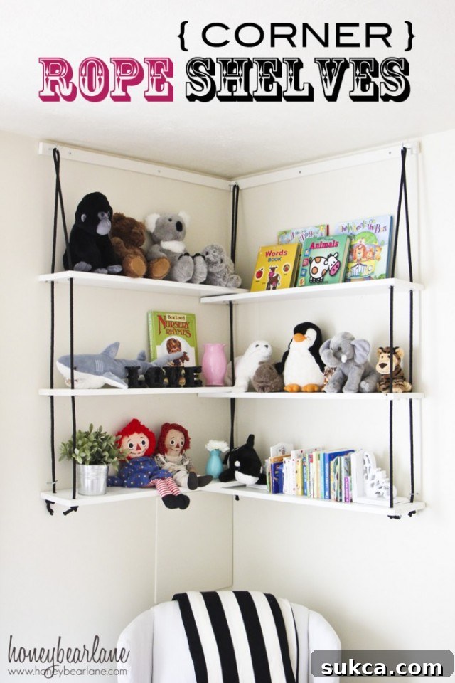 Rope Shelf Styling Inspiration Stylish Rope Shelves Decor Ideas