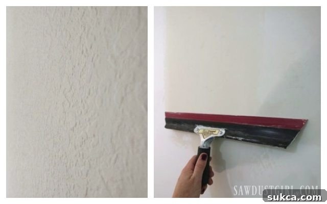 How to Skim Coat to get rid of Wall Texture
