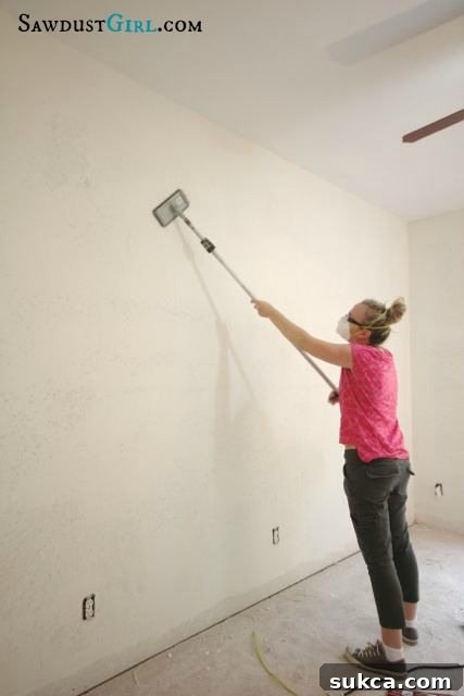 how to skim coat your walls 