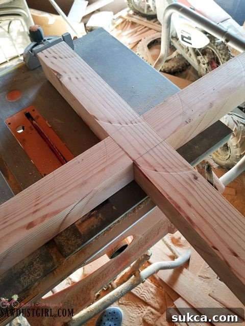 Perfect Half-Lap Fit Two half-lap joint pieces perfectly fitted together