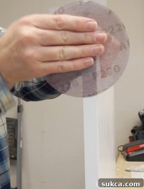 Step by step guide on how to paint plywood for smooth edges