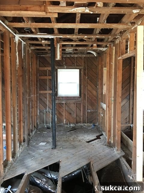 Demolishing the old subfloor at Calderwood Cottage Calderwood Cottage - demo days are not over!