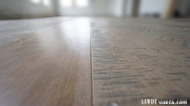 Seamless installation of Maple Engineered Hardwood in Gray Timber